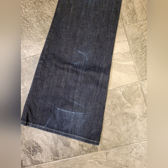 William Rast Dark Blue Flare Jeans - Picture 4 of 6